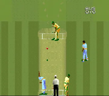 Super International Cricket (Europe) (Beta) screen shot game playing